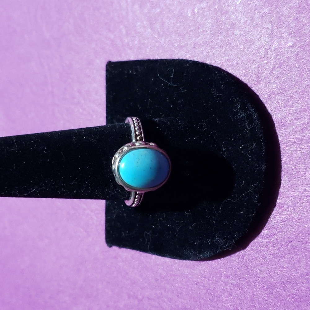 Sterling Silver & Turquoise Ring